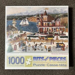 Bits And Pieces Memories Of Christmas Puzzle NWT